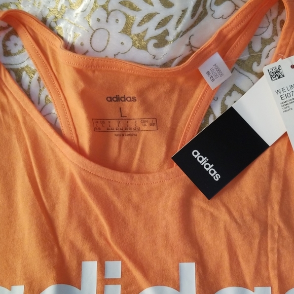 Adidas Racerback Tank- Small - Picture 4 of 7